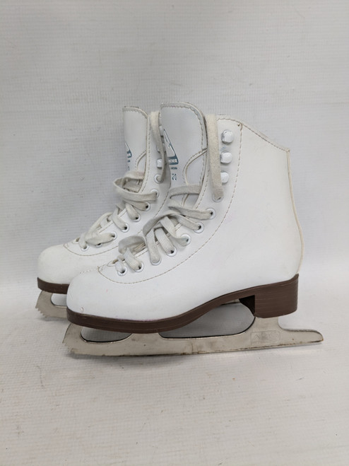Used Jackson CAMEO Girls Figure Skate White Junior 03 11821-S000023983