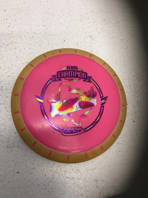 Vist Large View of Product Image Which is Used Innova BRADLEY WILLIAMS Disc Golf Putter Pink 175g