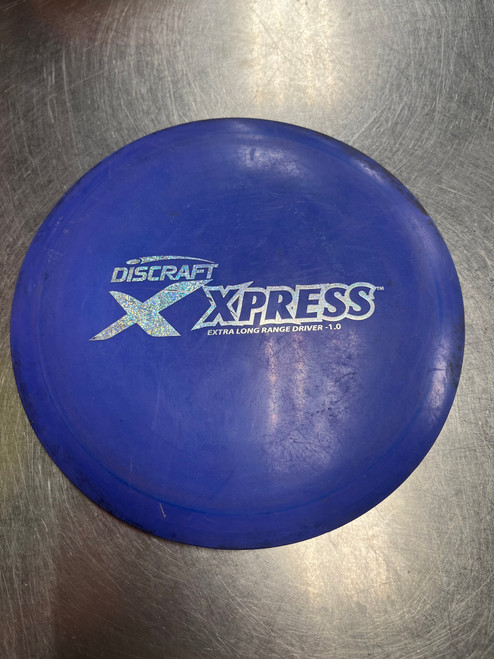 Used Discraft XPRESS Disc Golf Driver Royal Blue 11774-S000079404