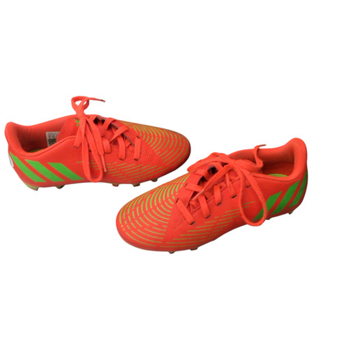 Vist Large View of Product Image Which is Used Adidas Soccer Cleats Orange Junior 02