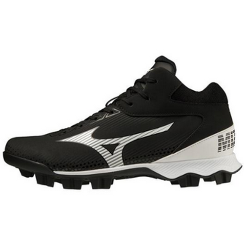 Vist Large View of Product Image Which is New MIZUNO WAVE LIGHT REVO MID       BLACK SIZE 10.5 11771-MIZ320675-BLK-105