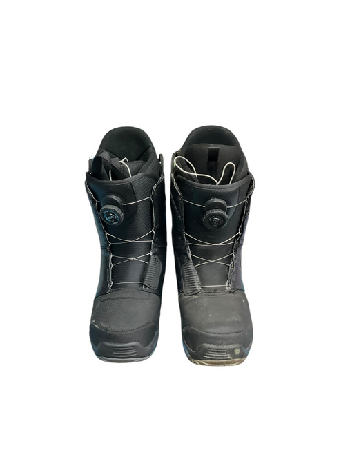 Used Burton PROGRESSION BOA Mens Snowboard Boots Black Senior 9 11484-S000275148
