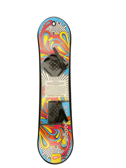 Vist Large View of Product Image Which is Used Wham-O SNOWBOOGIE Boys Board/Binding Black 93 cm