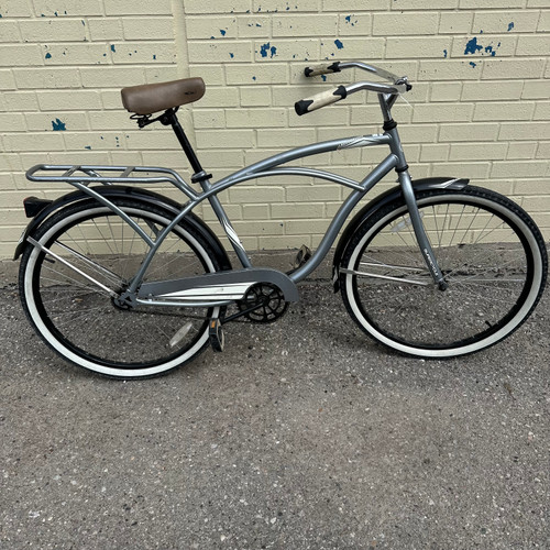 Vist Large View of Product Image Which is Used Supercycle CLASSIC CRUISER Cruiser Bike Womens Grey 17-18" - MD  Frame 10589-S000410870