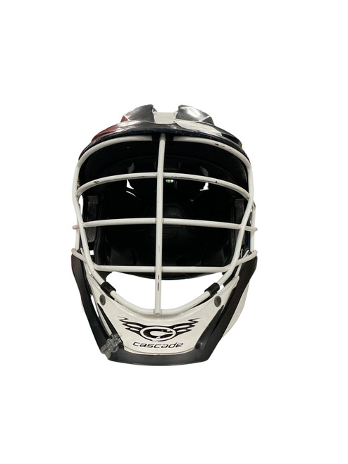 Used Cascade S Lacrosse Helmet Navy Blue MD 11477-S000195239