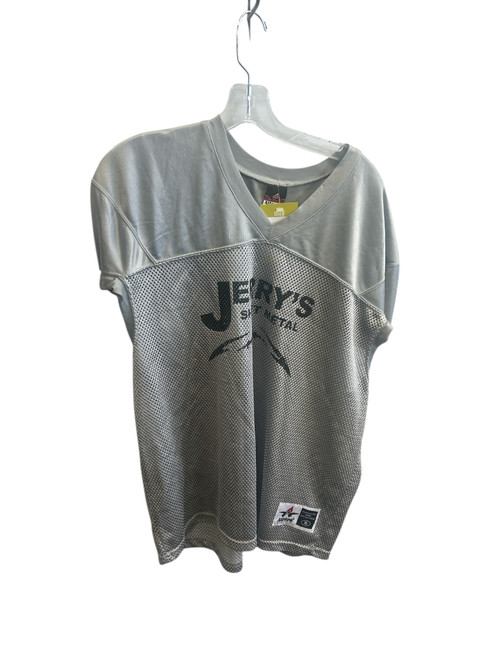Vist Large View of Product Image Which is Used Alleson PRACTICE JERSEY FB Top Adult Grey SM