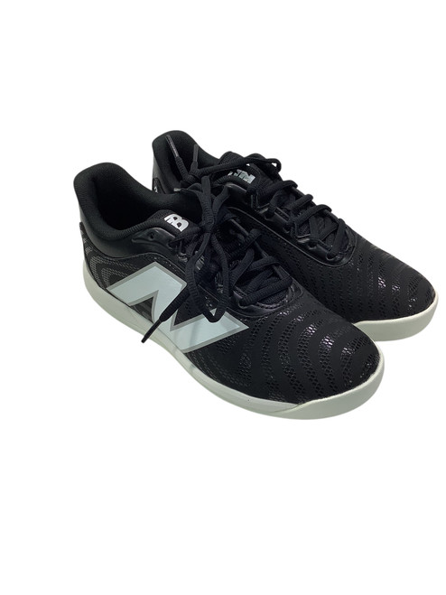 Vist Large View of Product Image Which is Used New Balance 4040V7 YOUTH RUBBER-MOLDED BB/SB Cleats Black Junior 04.5 11347-S000242663