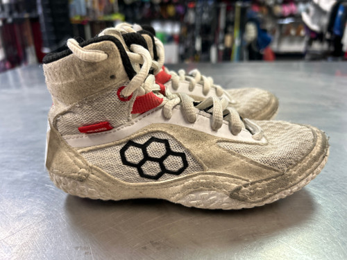 Used RUDIS Wrestling Shoes White Junior 01 11868-S000061442