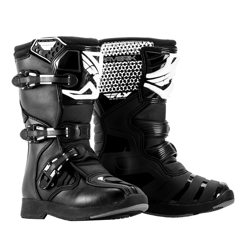 Vist Large View of Product Image Which is New Fly Racing Maverik Youth Motocross Boots- Youth US Size 04