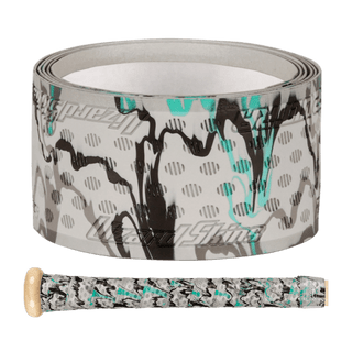 Vist Large View of Product Image Which is Lizard Skins DSP Ultra Bat Grip 1.1MM Aquamarine Camo #DSPUBB134
