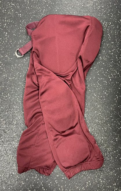 Vist Large View of Product Image Which is Used Champro Youth FB Integrated Pants Maroon LG 11849-S000025548