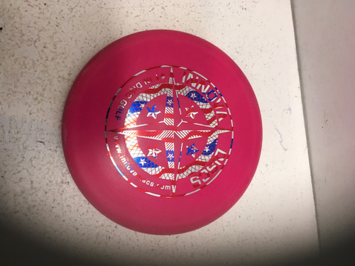 Vist Large View of Product Image Which is Used Innova Disc Golf Putter Pink 175g