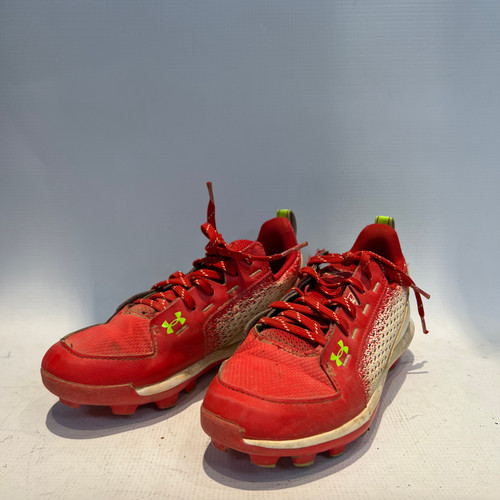 Used Under Armour BH BB/SB Cleats Red Junior 04 11878-S000017777