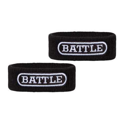 Vist Large View of Product Image Which is Battle Sports Football Bicep Bands Black #20AC000003