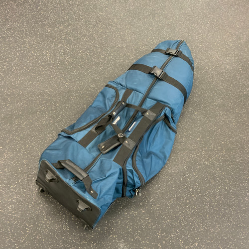 Used Mizuno Travel Bag Royal Blue 11762-S000060105