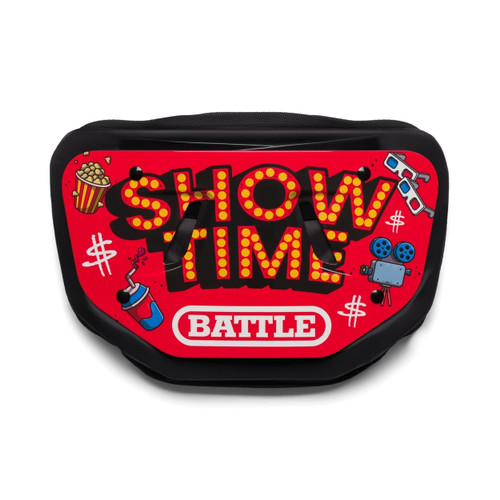 Vist Large View of Product Image Which is Battle Sports Youth Back Plate Showtime #24ACSHO034