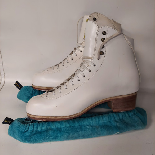 Vist Large View of Product Image Which is Used Jackson 8.5 WomensFigure Skate White Senior 8.5