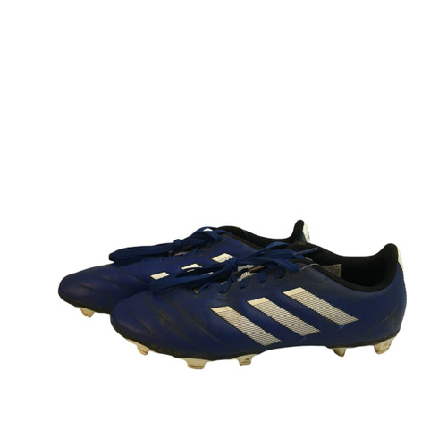 Vist Large View of Product Image Which is Used Adidas Soccer Cleats Navy Blue Senior 5.5