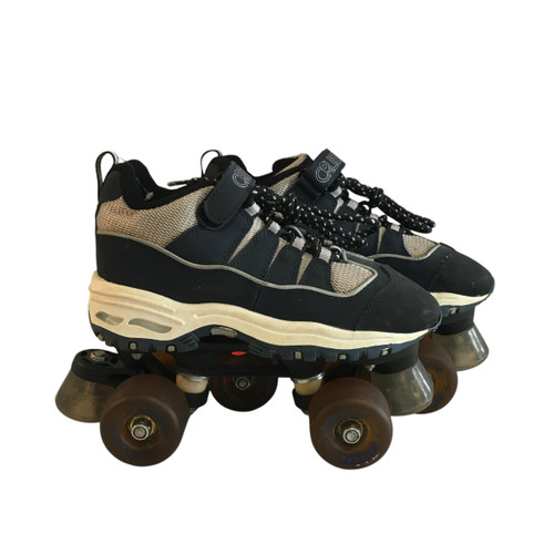 Vist Large View of Product Image Which is Used 4 NASH SPORT CRUISERS SKATES Senior Roller Quad Skates Navy Blue Senior 4