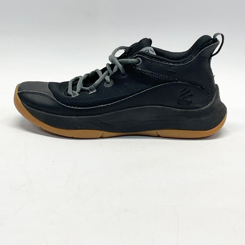 Vist Large View of Product Image Which is Used Under Armour CURRY Basketball Shoes Y Black Senior 7