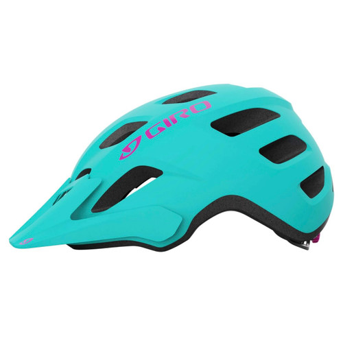 Vist Large View of Product Image Which is New GIRO VERCE MAT SCREAM TEAL LADY BIKE HELMET