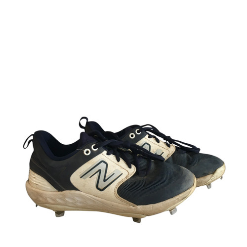Vist Large View of Product Image Which is Used New Balance 8.5 NB BB METAL CLEATS BB/SB Cleats Navy Blue Senior 8.5 11749-S000182489