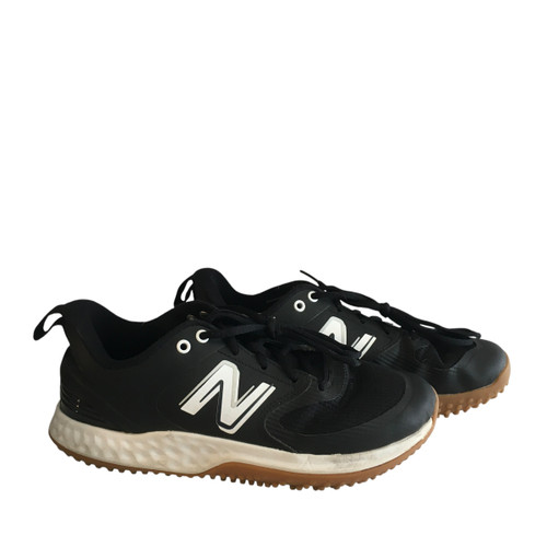 Vist Large View of Product Image Which is Used New Balance 7 NB TURF SHOE BB/SB Cleats Black Senior 7 11749-S000182487