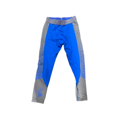Vist Large View of Product Image Which is Used Under Armour Compress Pants Y Grey And Royal Blue MD 11805-S000056533