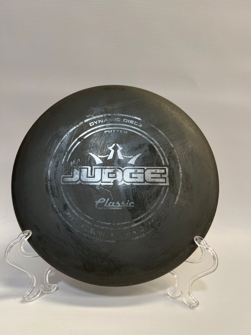 Vist Large View of Product Image Which is Used Dynamic Discs JUDGE PUTTER Disc Golf Putter Black