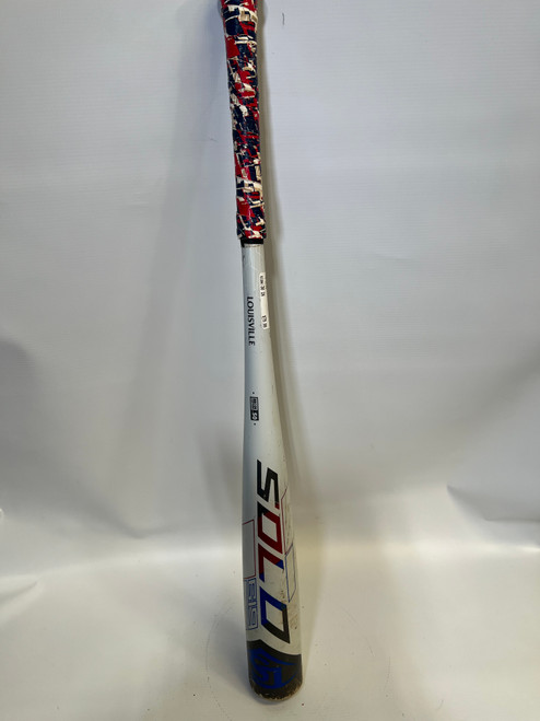 Vist Large View of Product Image Which is Used Louisville Slugger LOV SLUG SOLO -3 30 BB/SB High School -3 Bat 30"