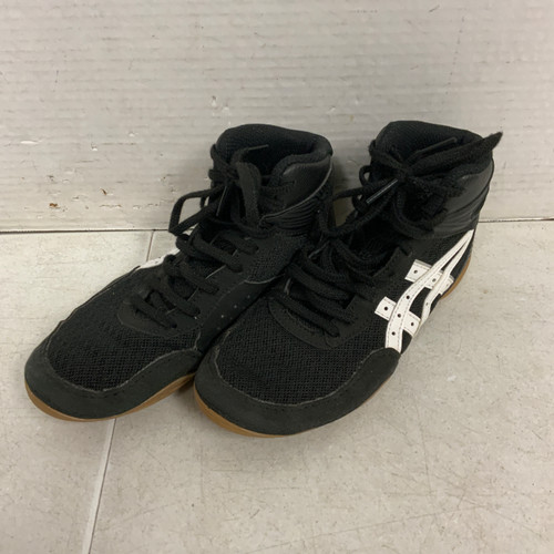 Used Asics Wrestling Shoes Black Junior 02.5 11762-S000060175