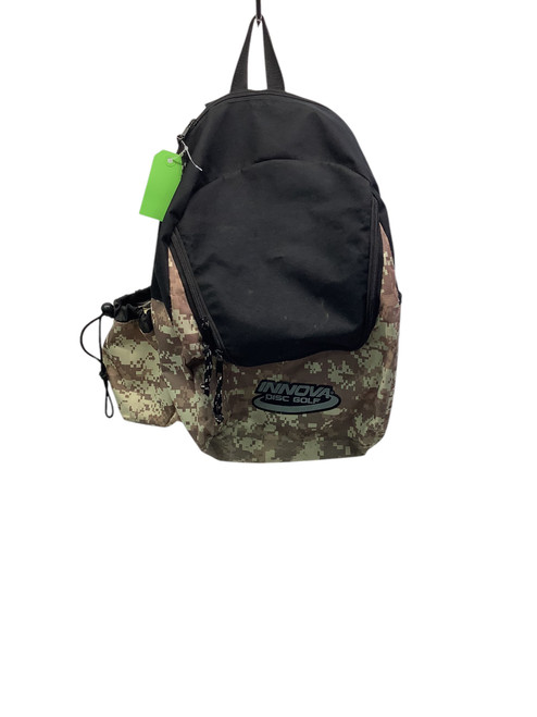 Vist Large View of Product Image Which is Used Innova DISCOVER BACKPACK Disc Golf Bag Brown 11347-S000242793