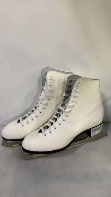 Vist Large View of Product Image Which is Used Jackson CHAMPION DELUXE WomensFigure Skate White Senior 9 11727-S000191485