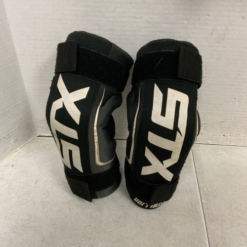 Vist Large View of Product Image Which is Used STX STALLION Lacrosse Arm Pads/Guards Black MD 11762-S000060198