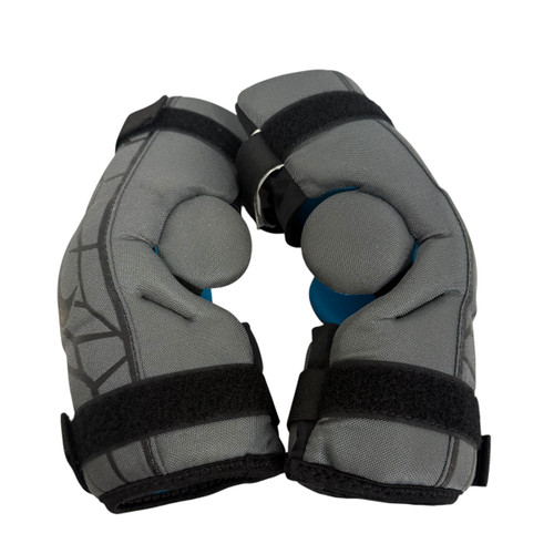 Vist Large View of Product Image Which is Used Nike VAPOR Lacrosse Arm Pads/Guards Grey LG 11406-S000103968