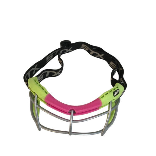 Used STX ROOKIE S Lacrosse Facial Protect Optic Yellow Junior 11749-S000182541