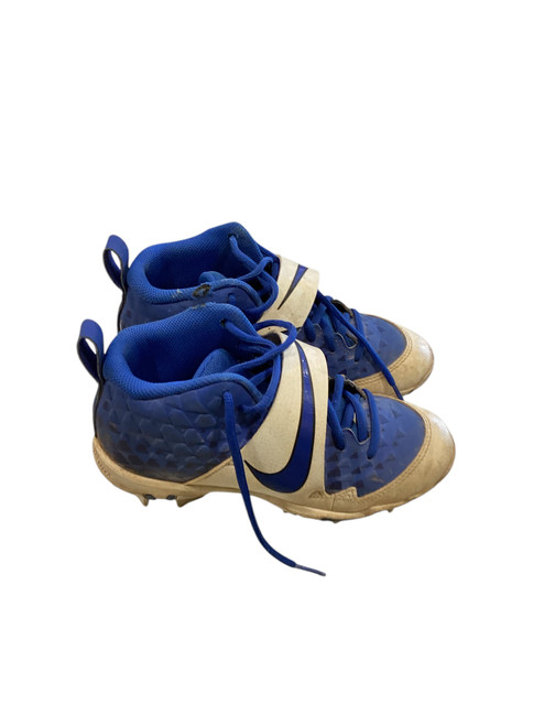 Vist Large View of Product Image Which is Used Nike TROUT BLUE STRAP CLEATS BB/SB Cleats Royal Blue Junior 02.5 11884-S000043440