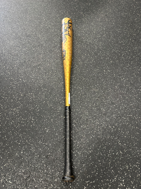 Vist Large View of Product Image Which is Used Demarini VOODOO 2023 BB/SB High School -3 Bat 34"