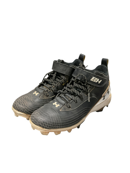 Vist Large View of Product Image Which is Used Under Armour BB BH CLEAT BB/SB Cleats Black Junior 05.5 11834-S000033110