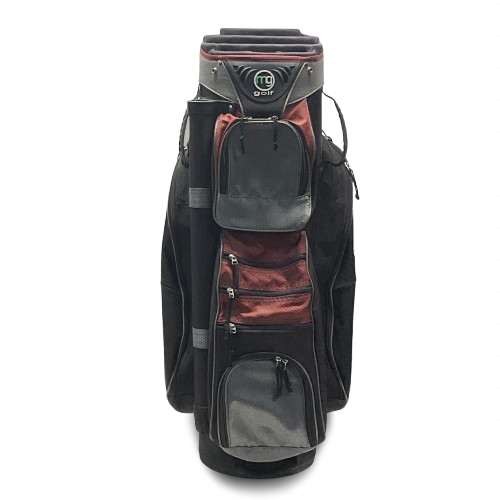 Vist Large View of Product Image Which is Used MG Golf Mens Cart Bag Wine And Black 11805-S000056610