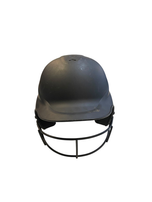Used RIP-IT BLACK HELMET Batting Helmet w/Mask Black M/L 11706-S000348243
