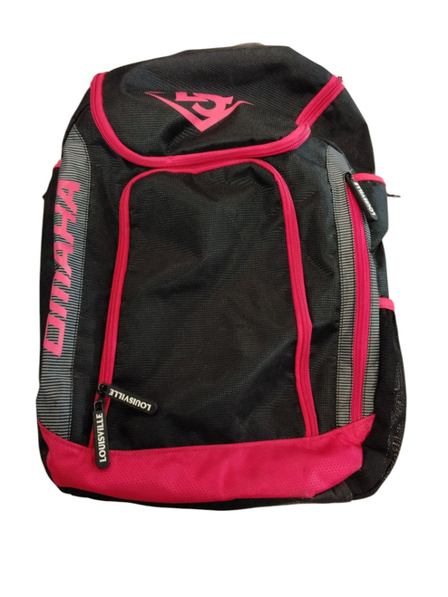 Vist Large View of Product Image Which is Used Louisville Slugger OMAHA BB/SB Player Backpack Black