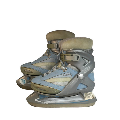 Vist Large View of Product Image Which is Used ADJ 1-3 LL BEAN SKATES Junior Hockey Skate Adjustable 11749-S000182641