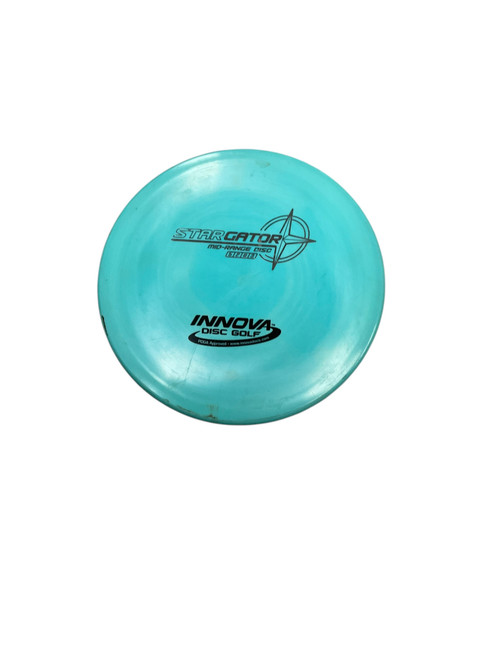 Vist Large View of Product Image Which is Used Innova GATOR Disc Golf Mid Range Carolina Blue 170g 11733-S000184457