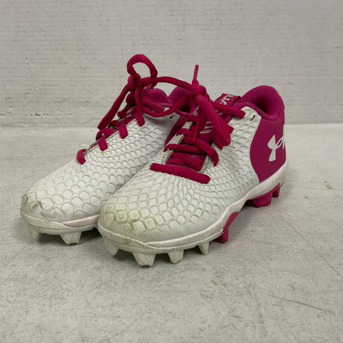 Vist Large View of Product Image Which is Used Under Armour BB/SB Cleats Pink Youth 11.0 11762-S000060326