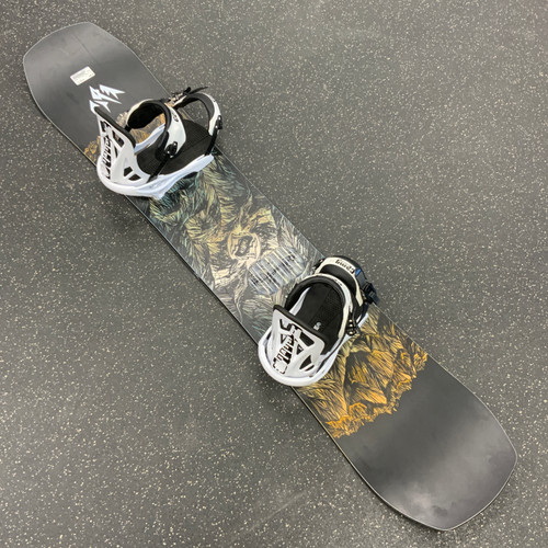 Used Jones MOUNTIAN TWIN Mens Board/Bindings Black 158 cm 11762-S000060328