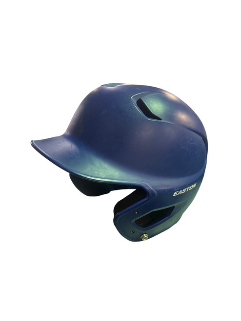 Vist Large View of Product Image Which is Used Easton HELMET Batting Helmet No Mask Royal Blue MD