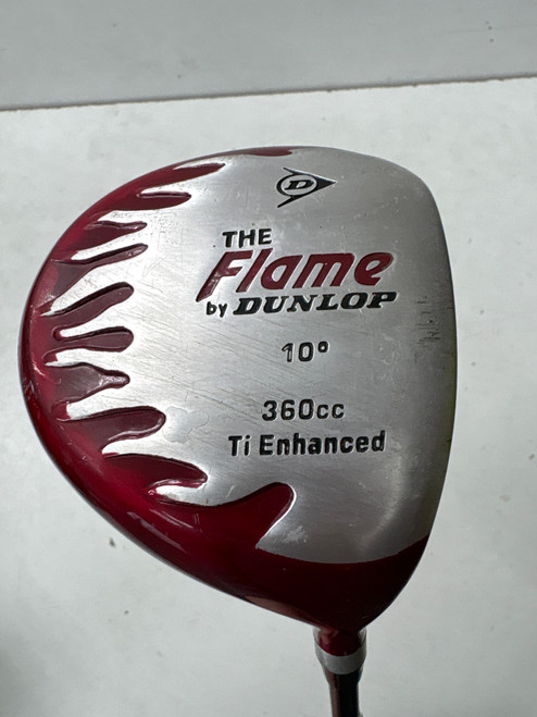 Vist Large View of Product Image Which is Used Dunlop THE FLAME Mens Driver RH 10.0 Degree 11891-S000299245