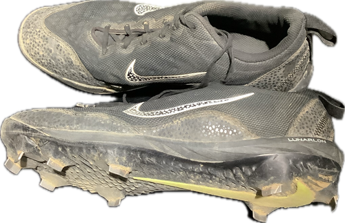 Vist Large View of Product Image Which is Used Nike LUNARLON BB/SB Cleats Black Senior 8.5