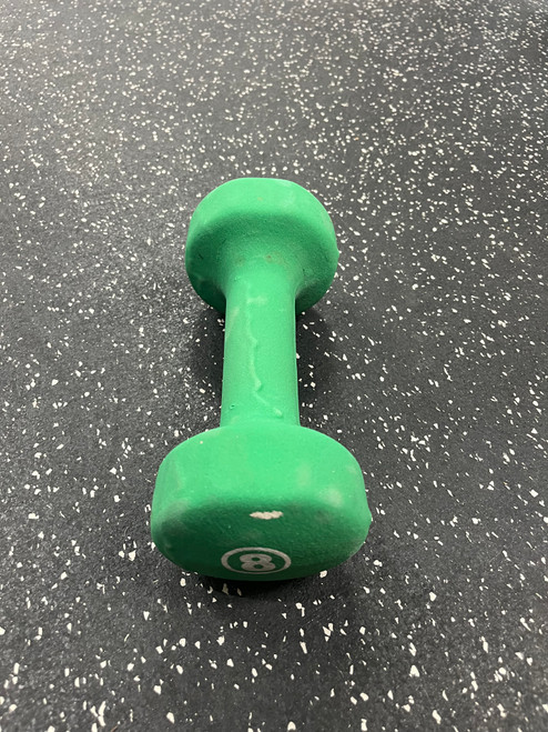 Vist Large View of Product Image Which is Used Hex Dumbbell (Each) 8 lb